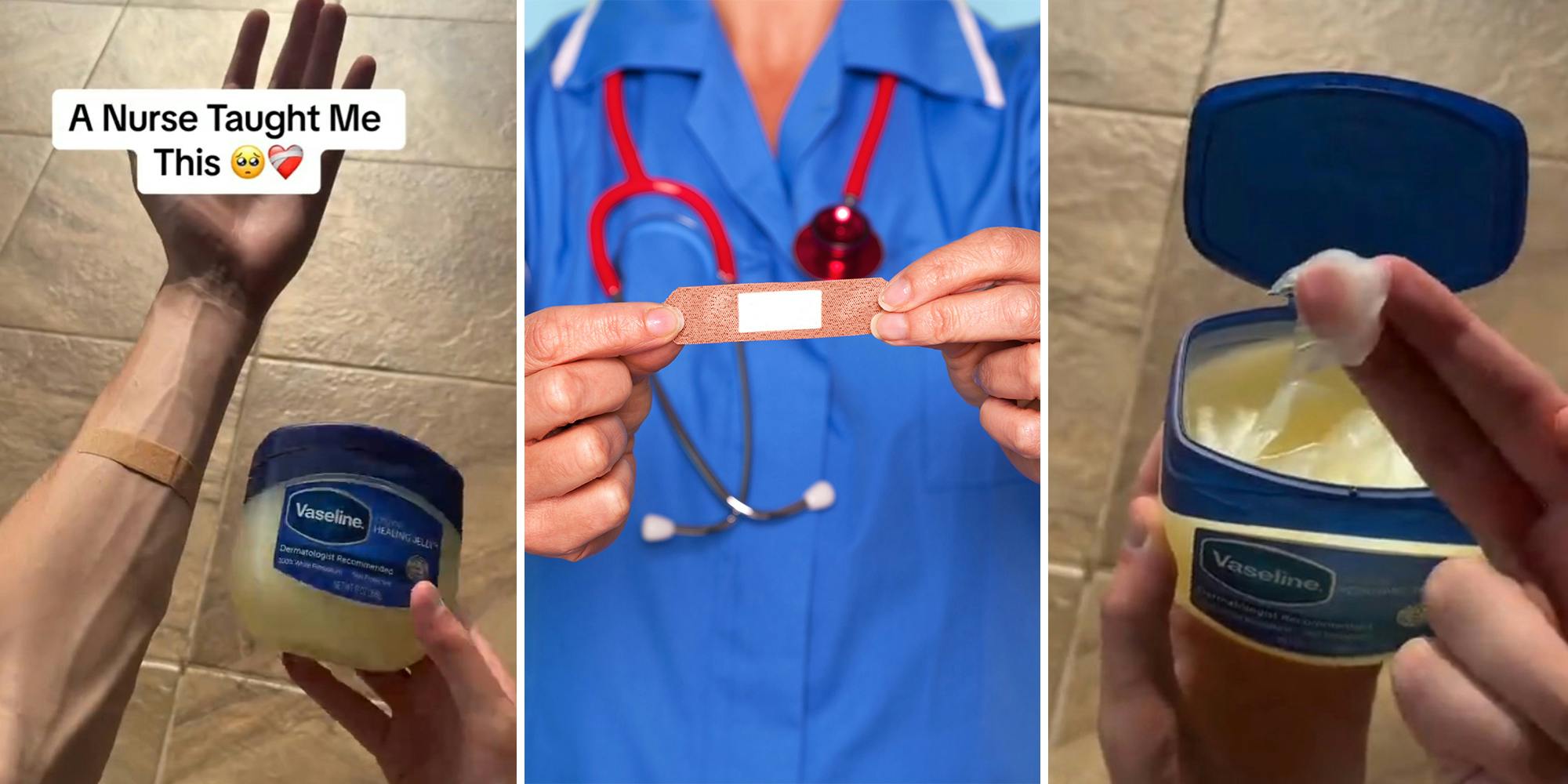 ‘A nurse taught me this’: Expert reveals why you should rub Vaseline over your Band-Aid