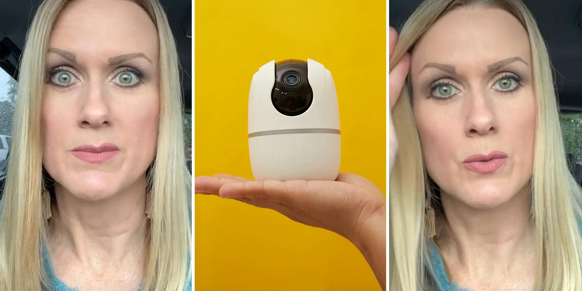 Woman issues warning to everyone who has security cameras