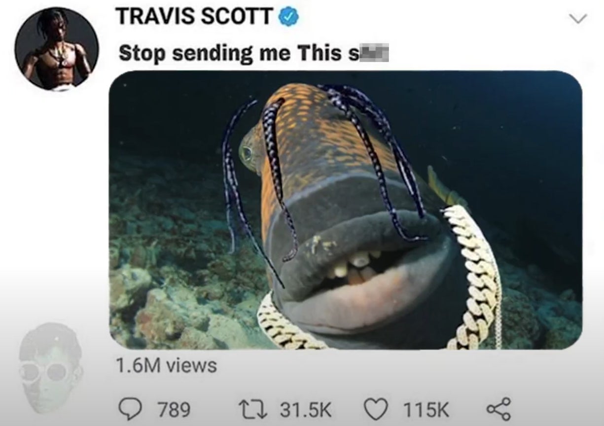 Meme History Travis Scott Fish Meme History Travis Scott Fish