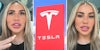 Tesla driver can’t believe what tint shop did to her car