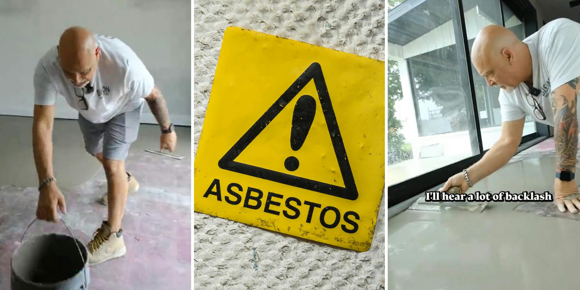 Repairman says try this trick when removing toxic asbestos from your home