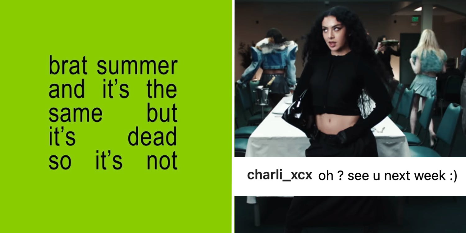 Charli XCX responds to claims saying ‘Brat Summer’ is already over
