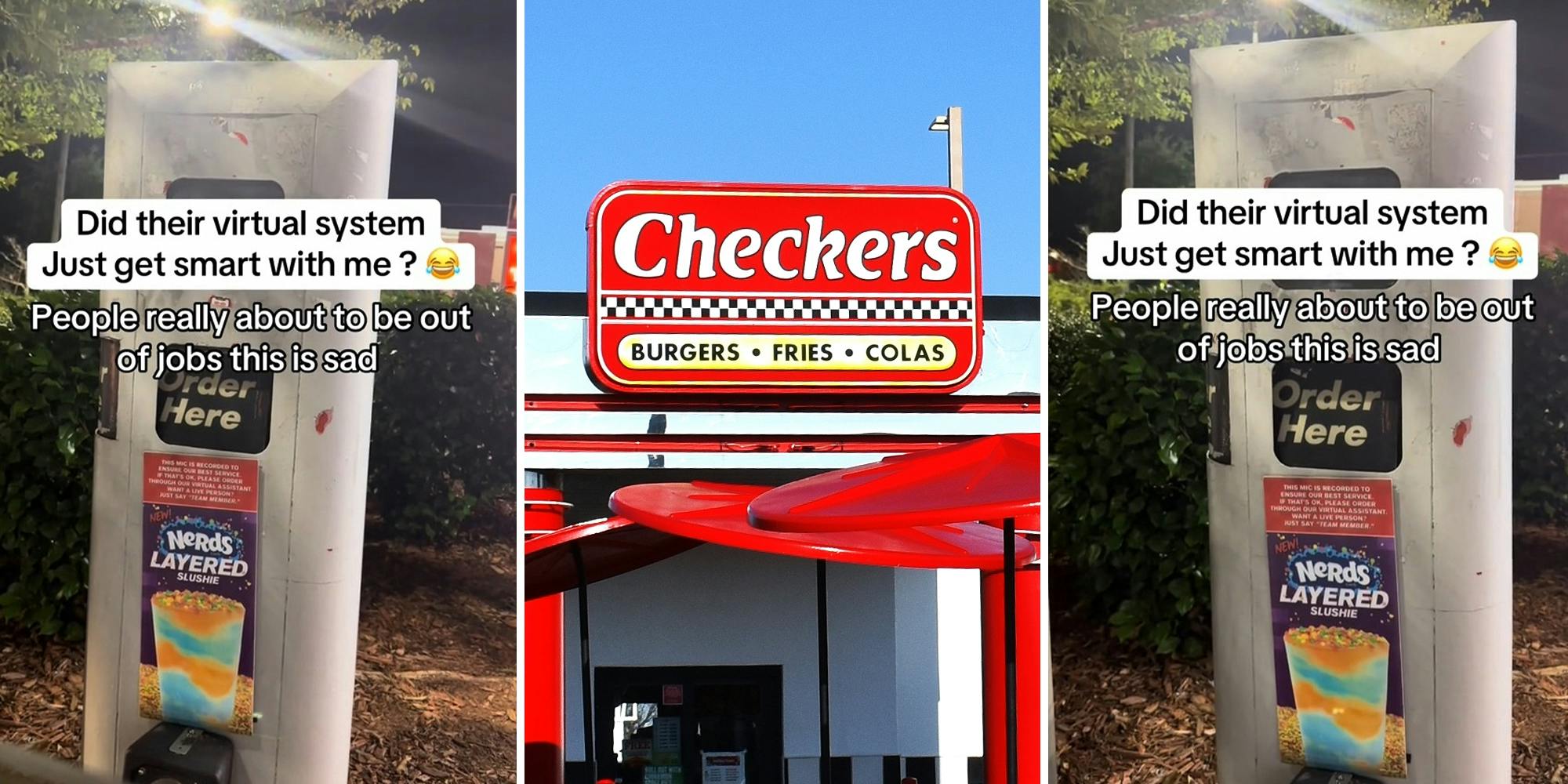 Checkers customer slams automated order system for giving her 'attitude'