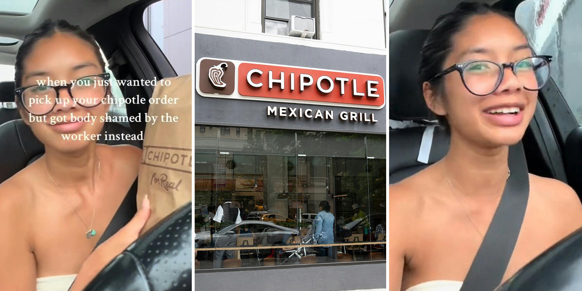 Customer says Chipotle worker bodyshamed her at the drive-thru