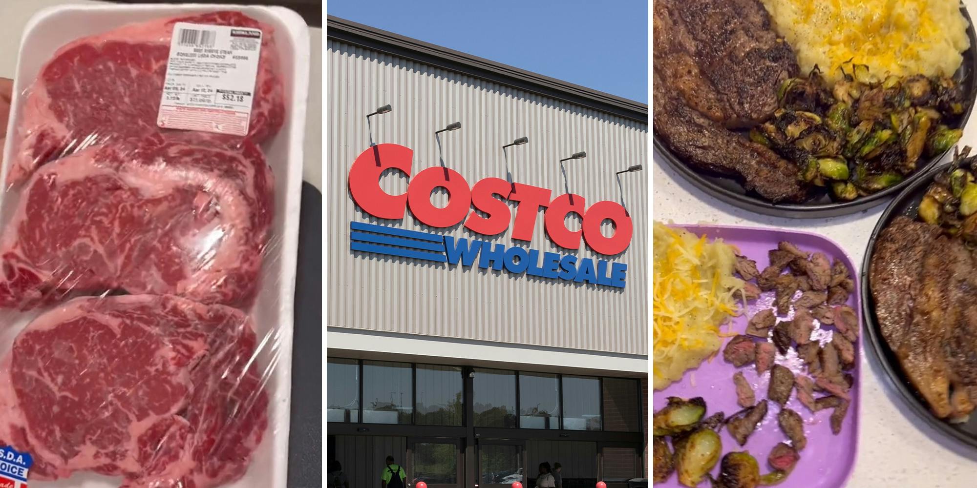 Woman shows trick to getting ribeyes at Costco for $9