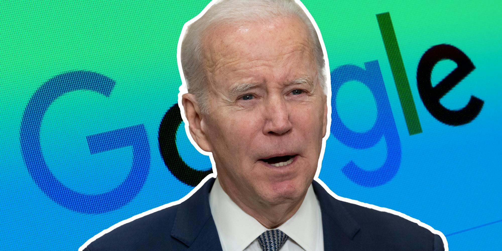 Joe Biden over google