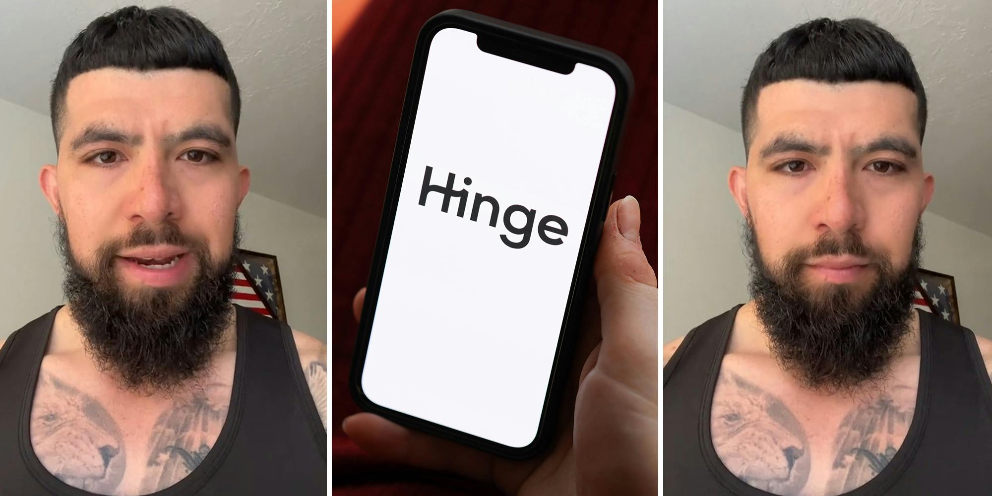 Hinge user shares why he dined and dashed on a hibachi date