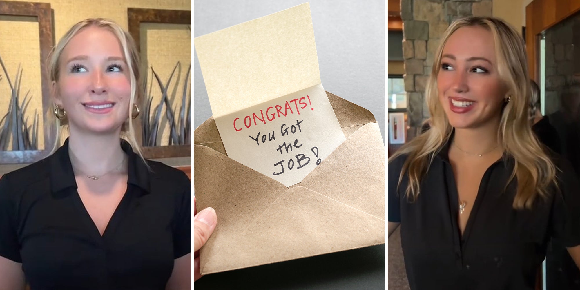 Server introduces all of her co-workers