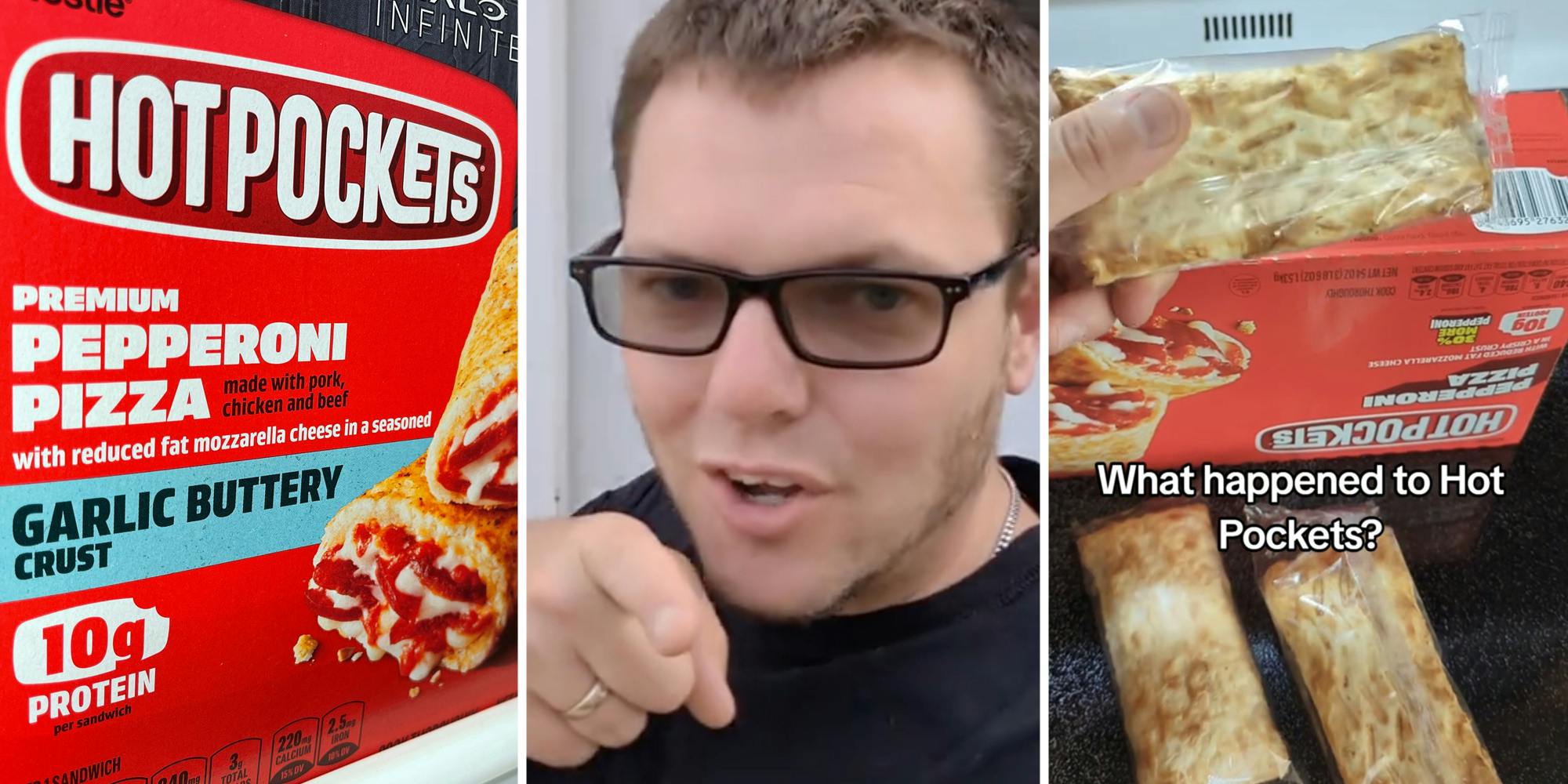 ‘Hot Pockets got rid of the pocket’: Man notices Hot Pockets no longer use sleeve. There’s just one problem