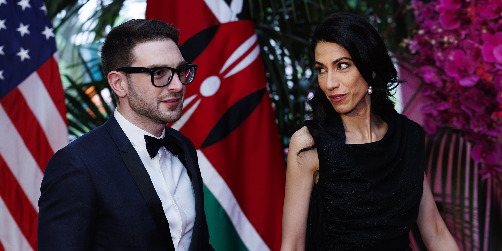 Alex Soros and Huma Abedin