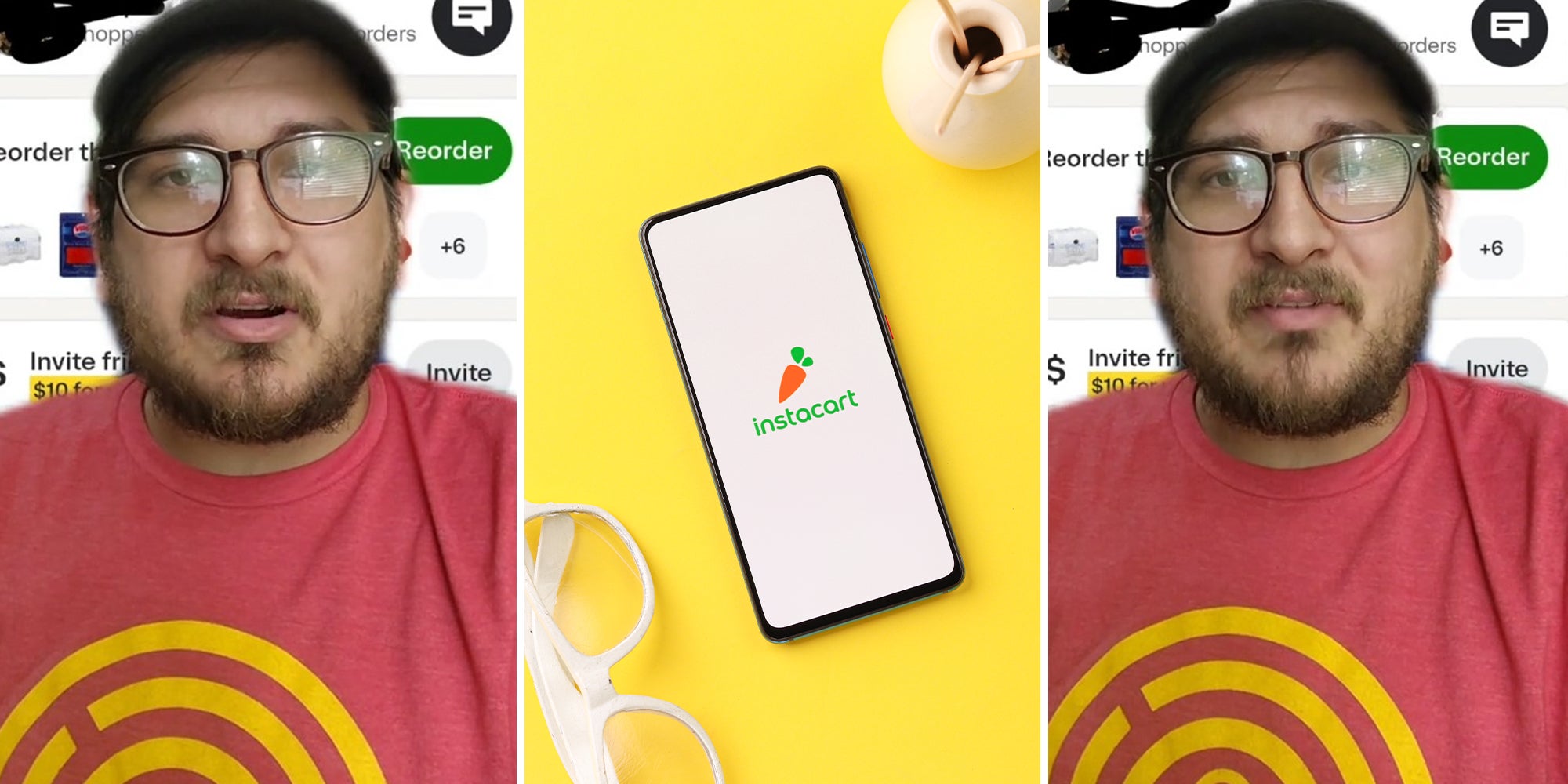 Instacart shopper tries to reorder Publix grocery list from 2019