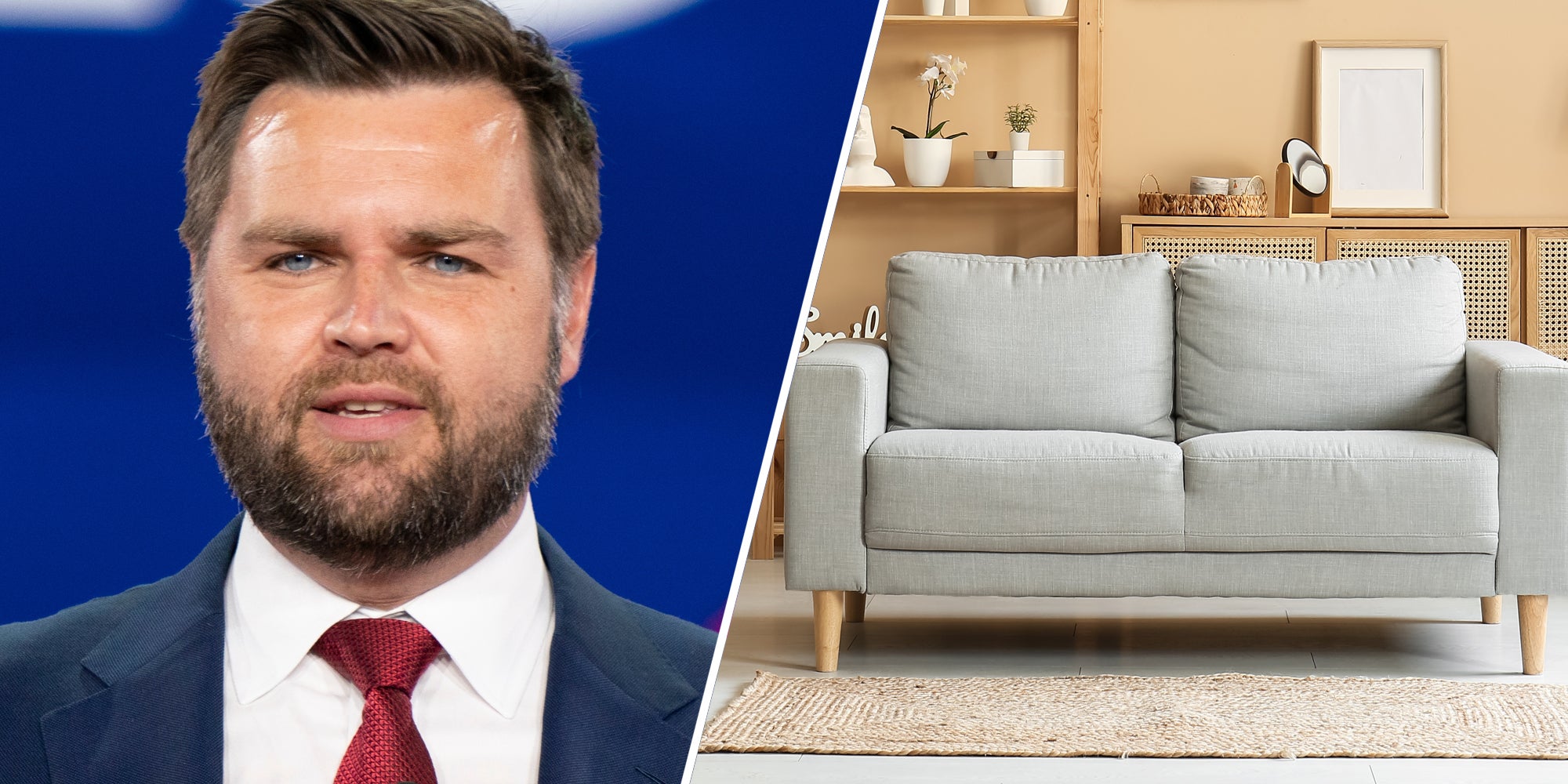 Why The Internet Thinks JD Vance Made Love To A Couch