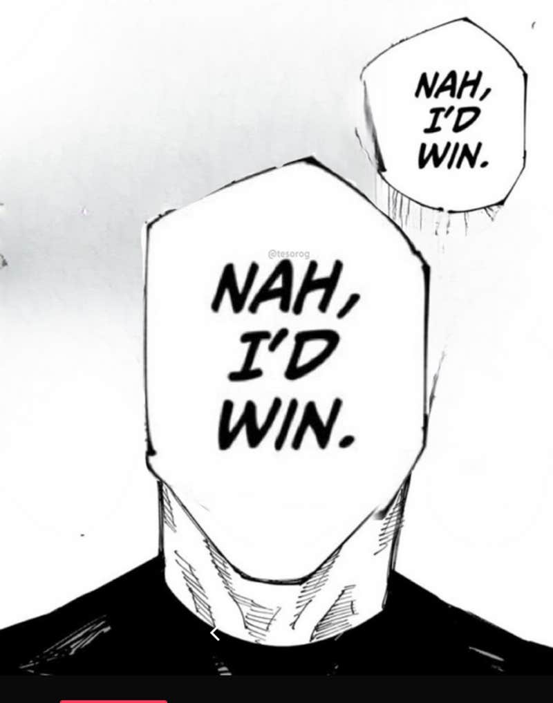 Nah I'd Win: Satoru Gojo's Iconic 'Jujutsu Kaisen' Line