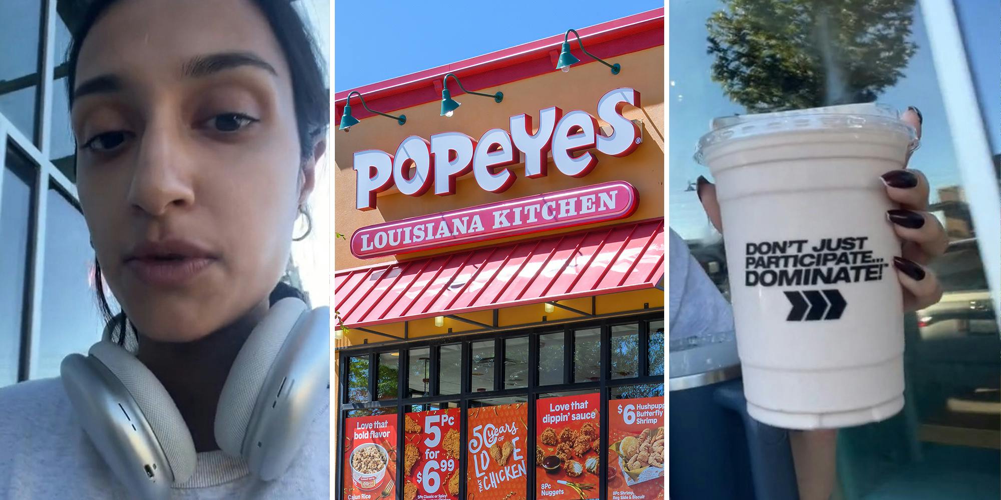 Does Popeyes really have $2 protein shakes