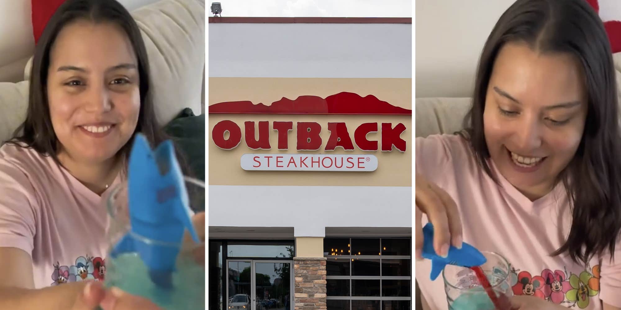 Outback Steakhouse Customer Makes Shark Attack Drink at Home