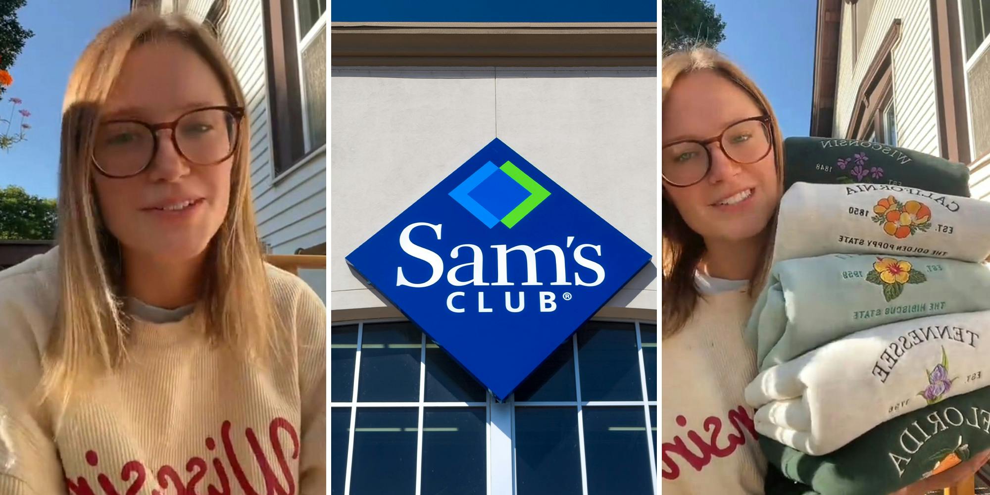 Small business owner says Sam’s Club ‘knocked off’ her design for $15 sweatshirt