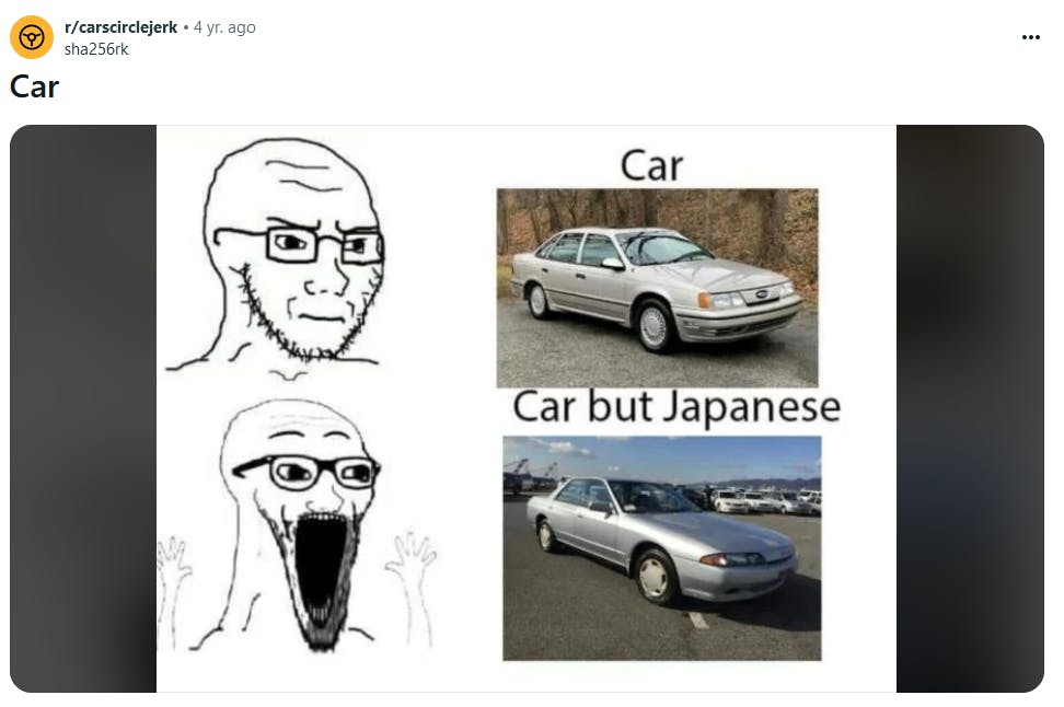 Soyjak Japan, thing meme