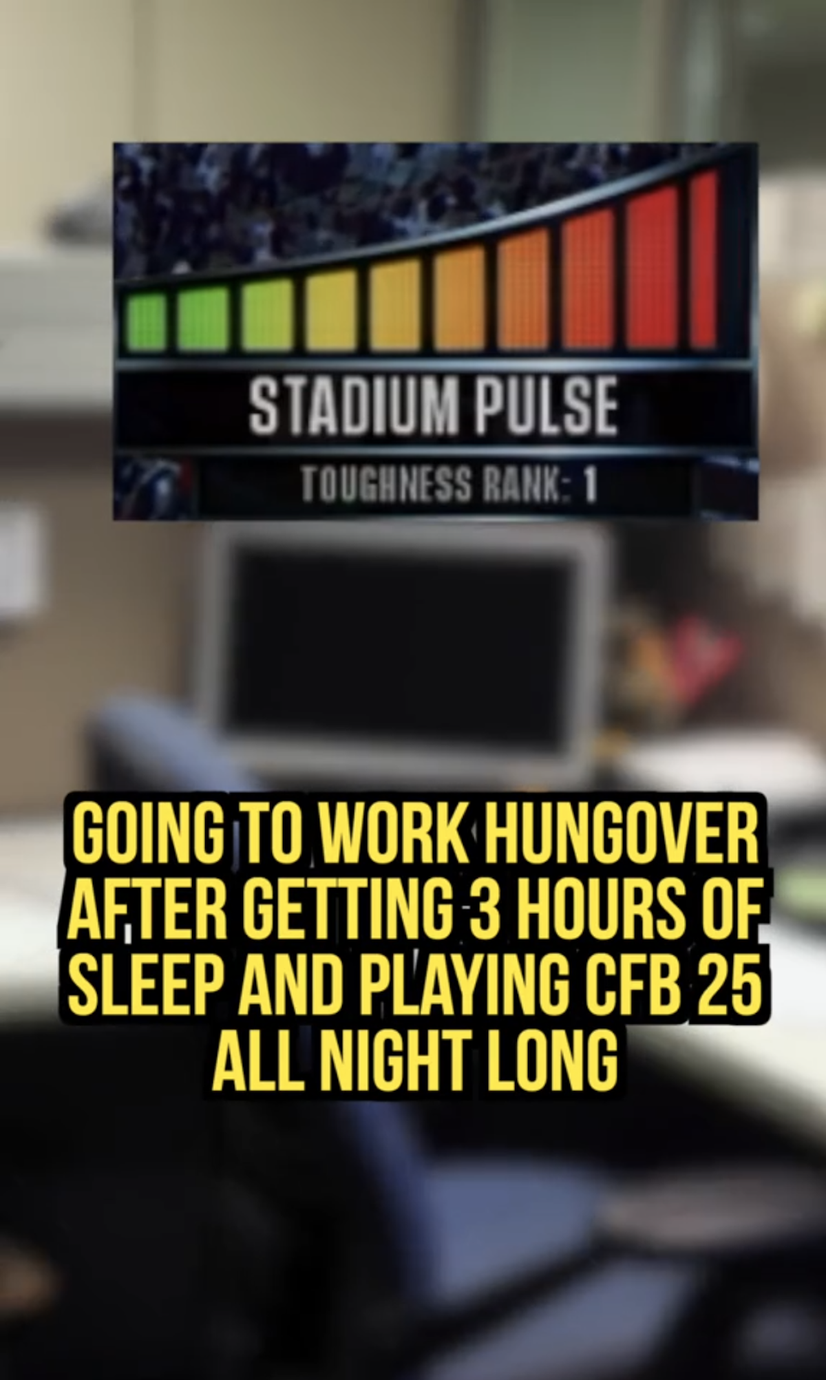 Stadium Pulse Meme From 'EA Sports College Football 25'