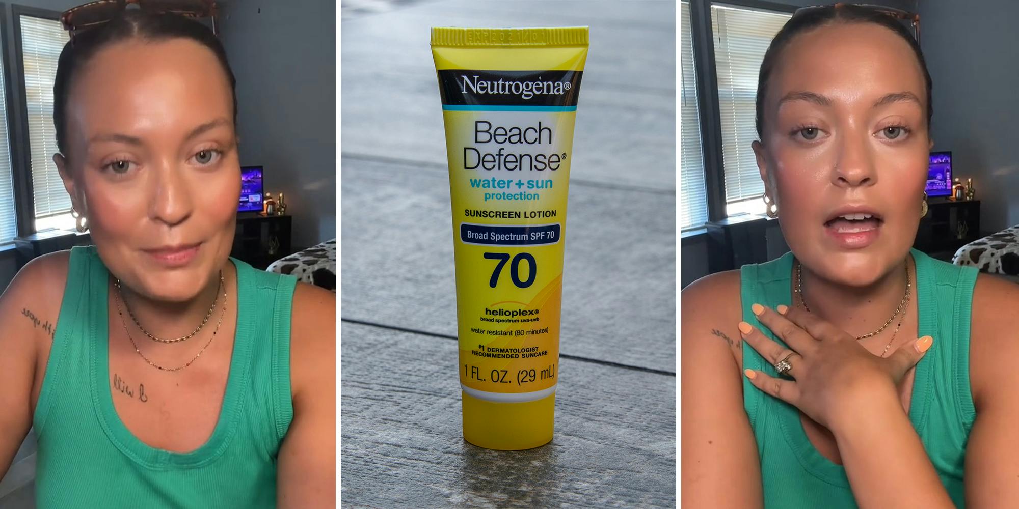 Customer says Neutrogena sunscreen gave her leukemia
