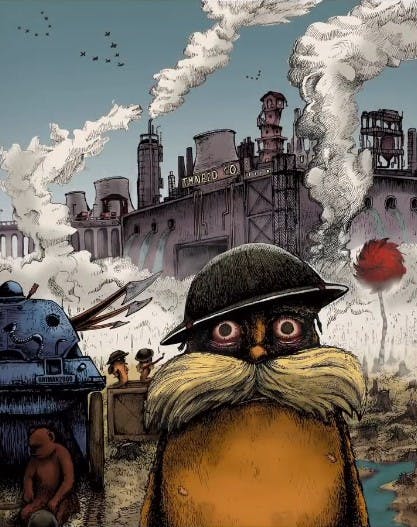 lorax thousand yard stare