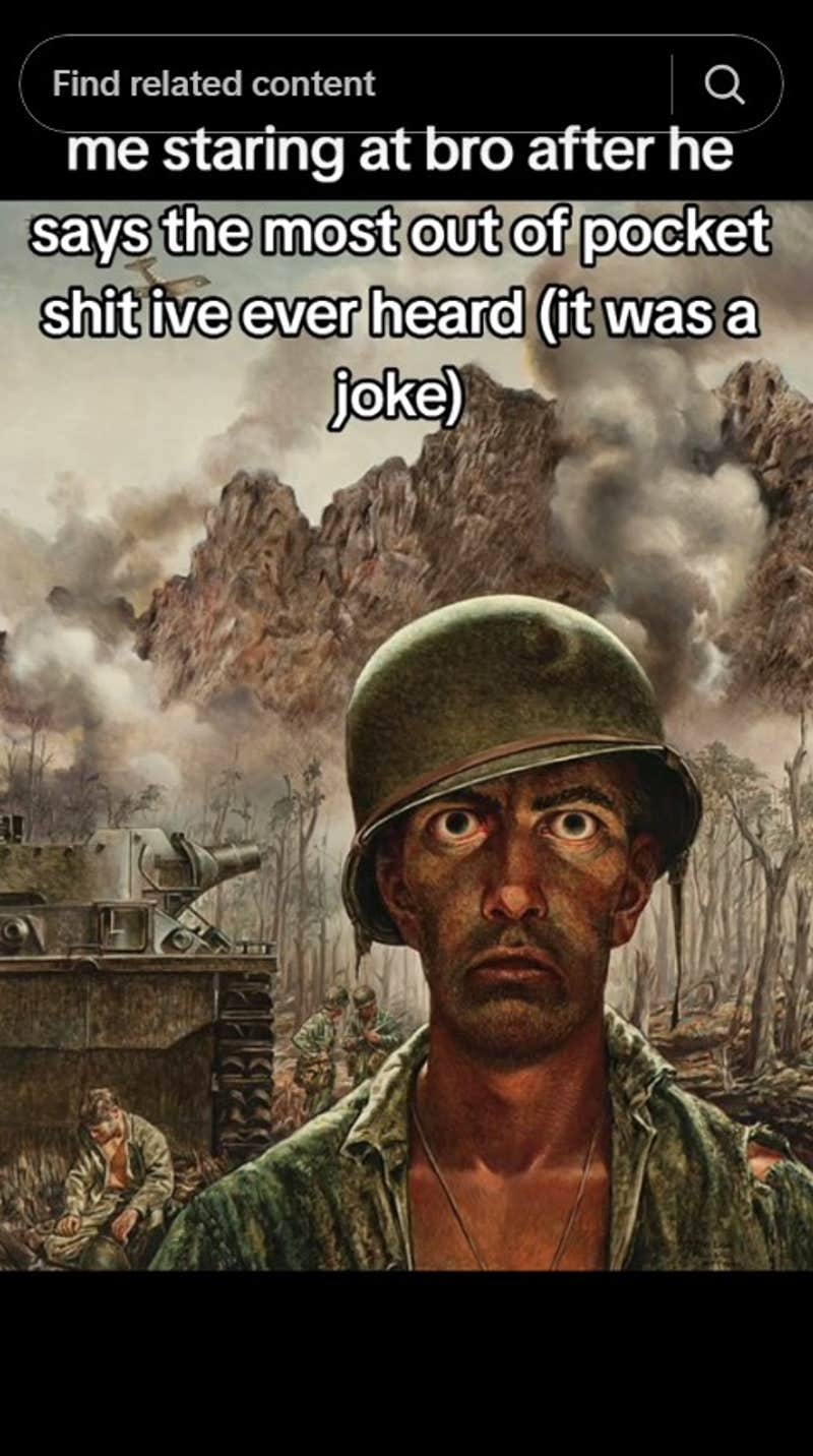 Thousand Yard Stare Meme: Origins, Spread, And Examples