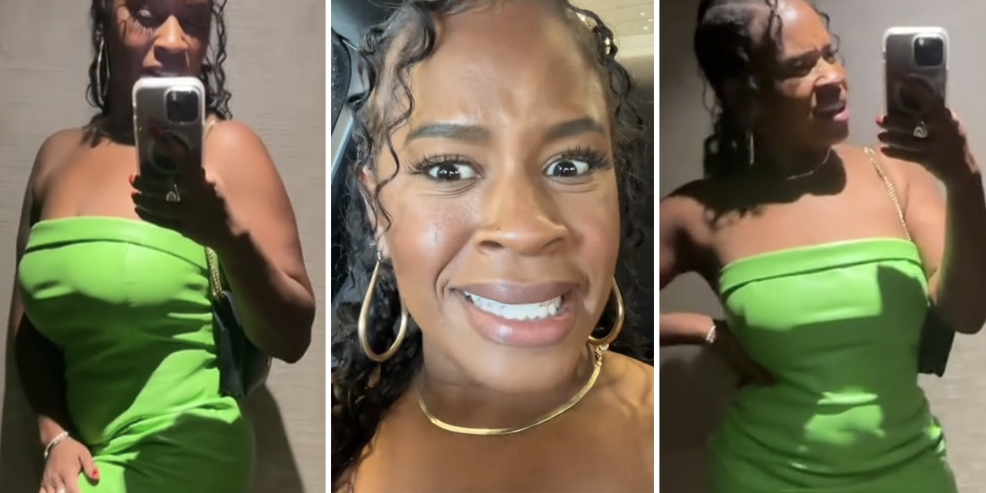 What s Up With The Green Dress And Wedges Girl On TikTok