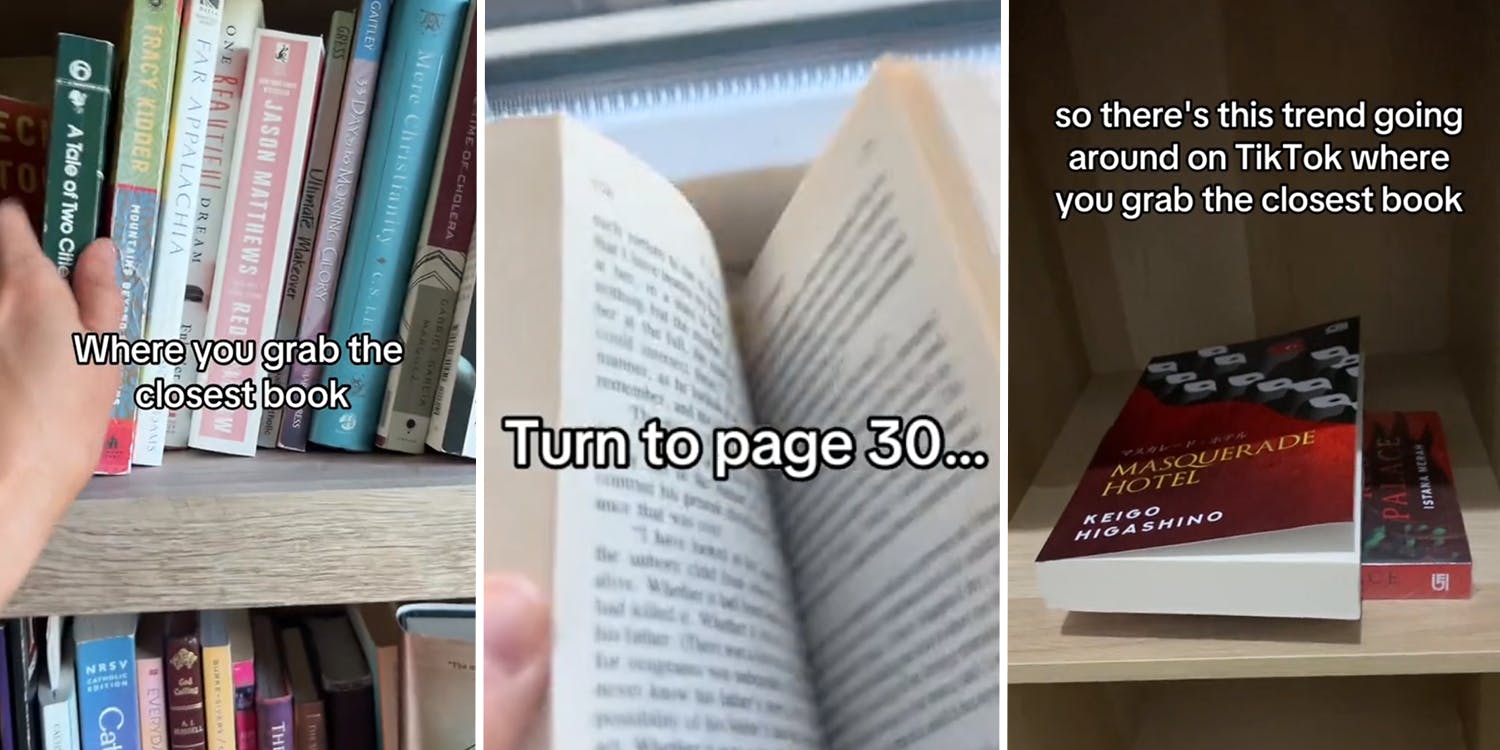 Here’s why BookTok is obsessed with the ‘Turn to Page 30 Challenge’