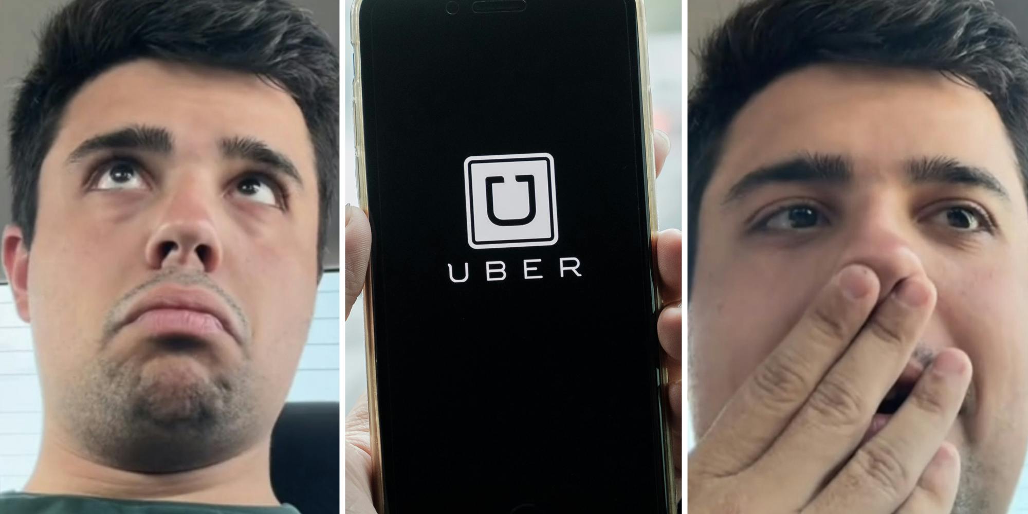 ‘The way he laughing bc he knew’: Passenger taps button on Uber driver’s game tablet. It cost him