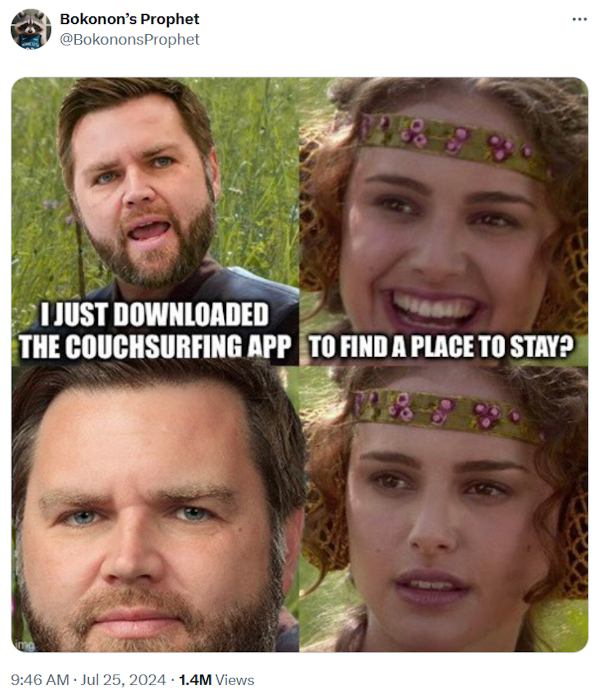 19 Of The Funniest JD Vance Couch Memes