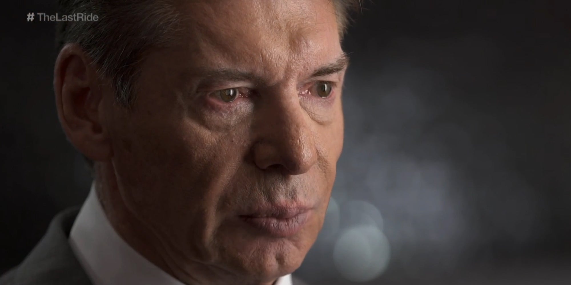 vince mcmahon crying