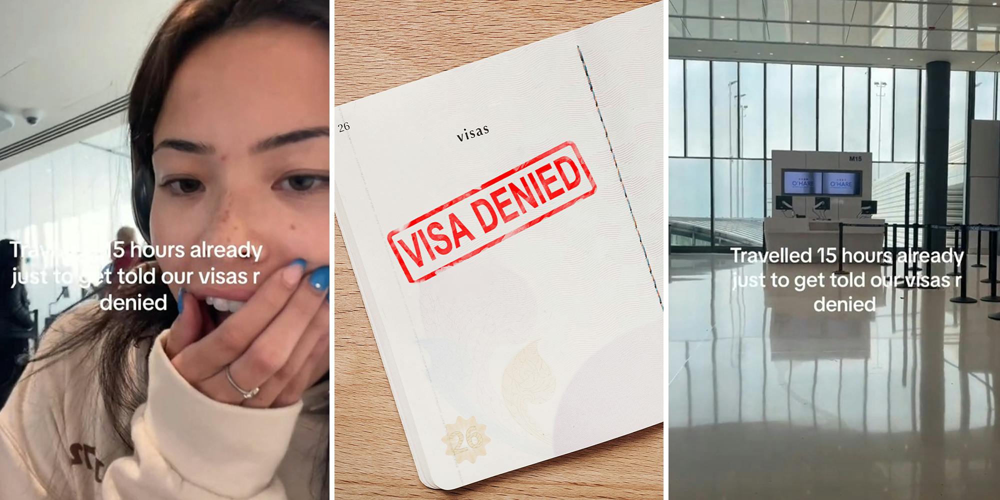 Passenger travels 15 hours, only to be denied entry at the airport. She can't believe why