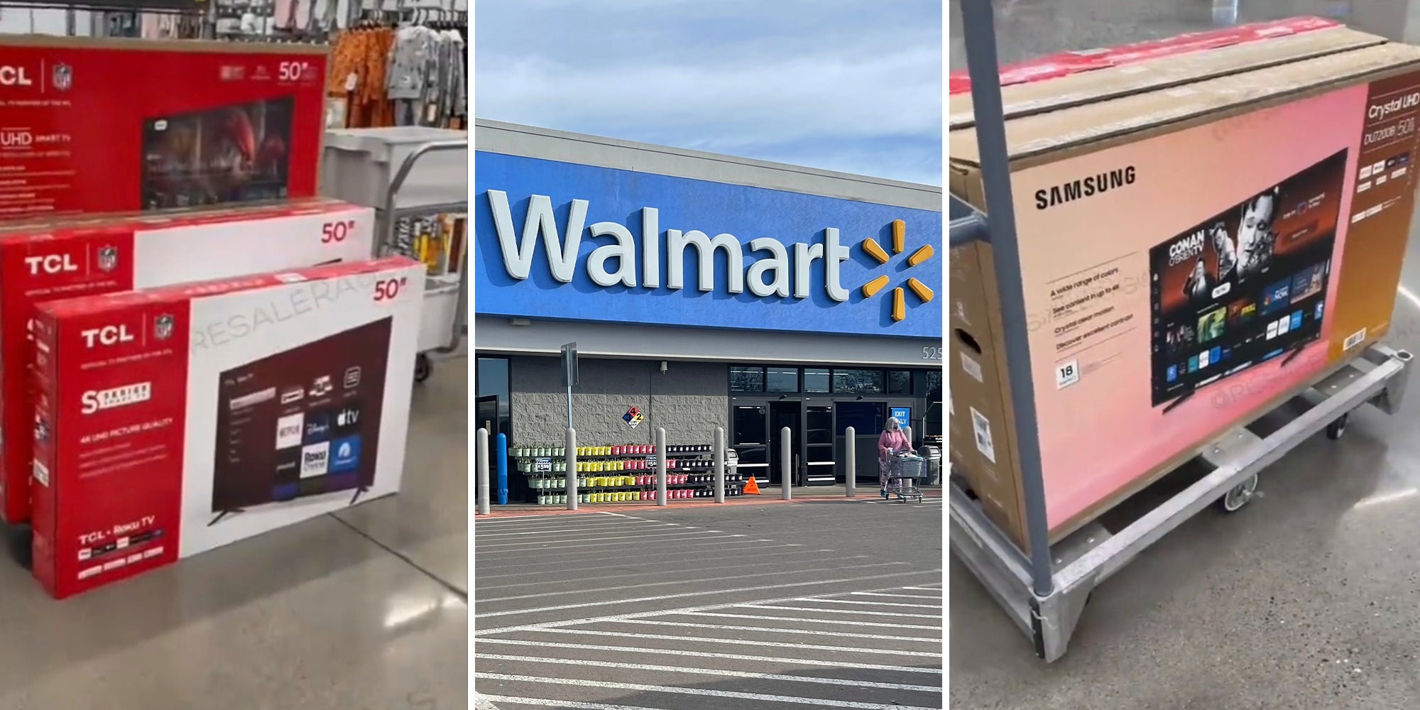 Man says 50-inch TVs are on ‘hidden clearance’ at Walmart for just $50