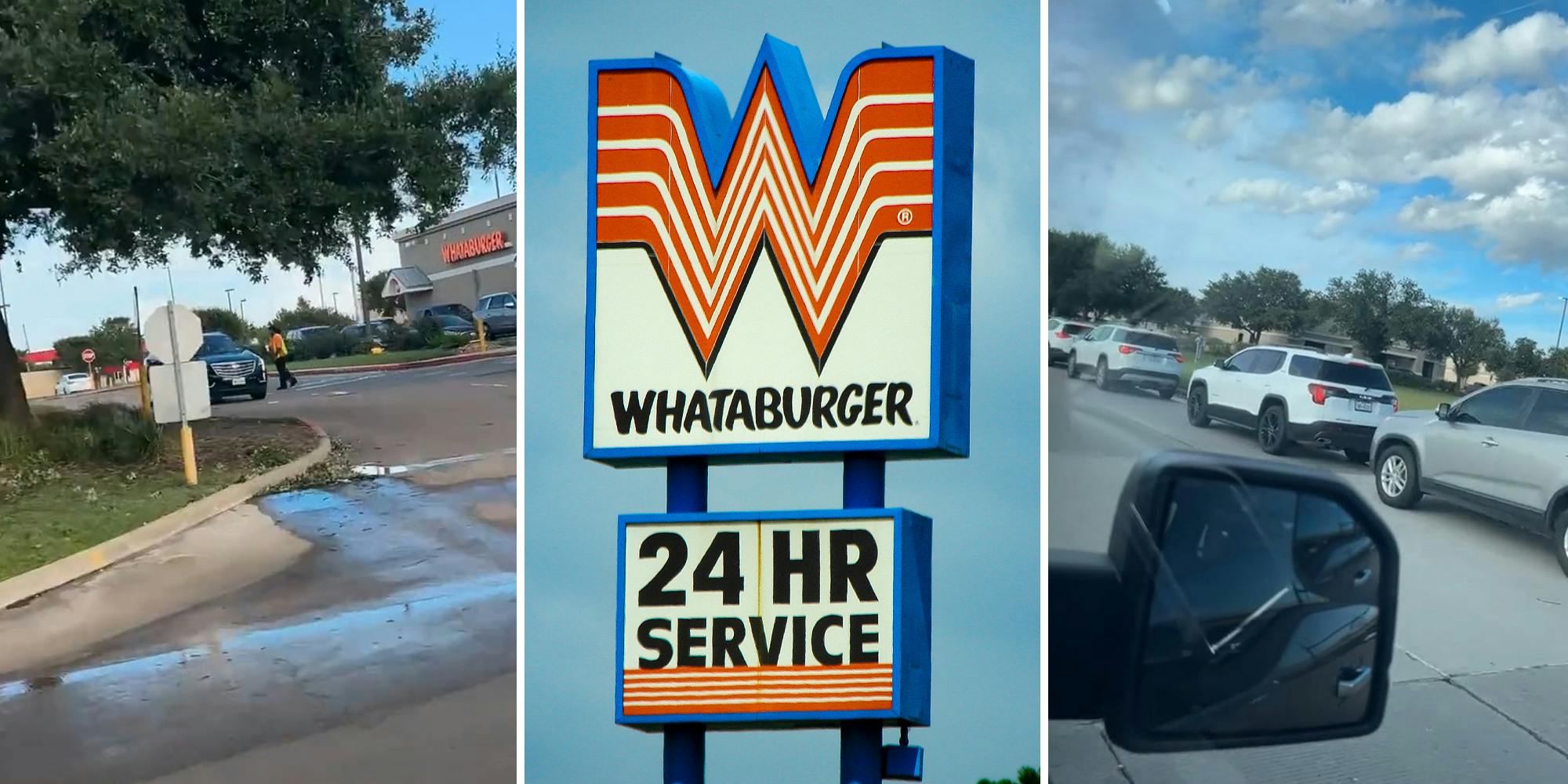 Houston woman tries to get Whataburger in aftermath of Hurricane Beryl. It backfires