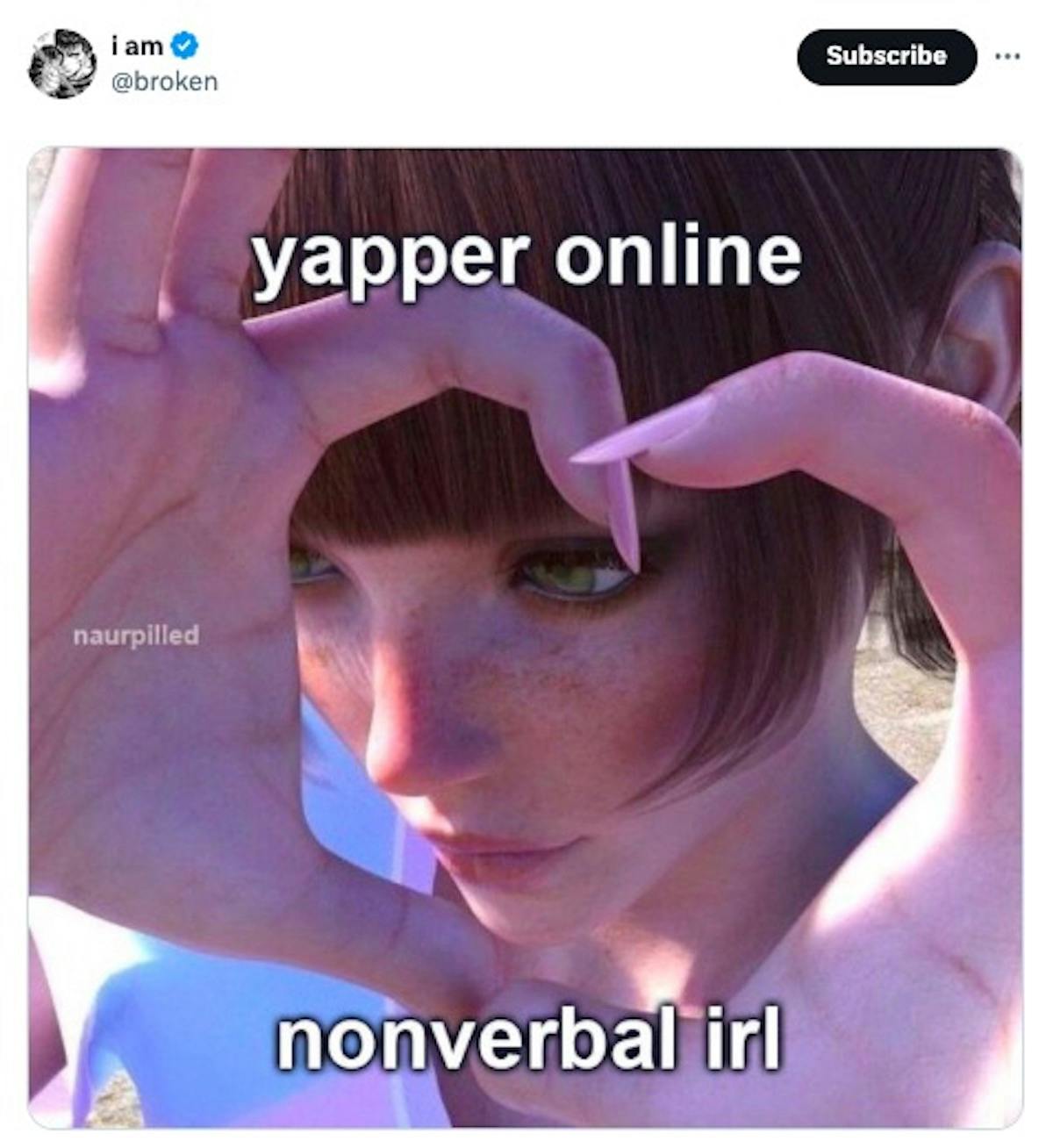 Yapper meme