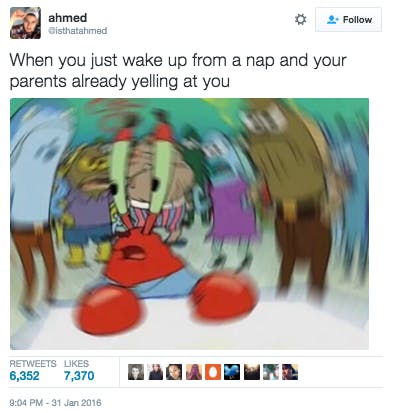 Confused Mr. Krabs original post by Isthatahmed on X