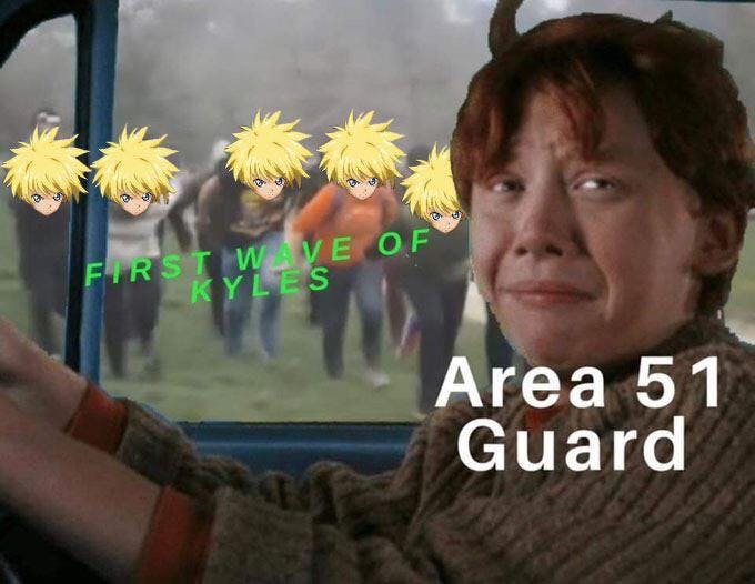 Naruto Run meme posted on Reddit by thefutureshero