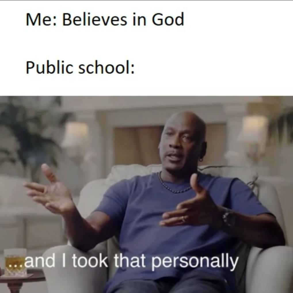 'And I took that personally' Michael Jordan meme from memedroid