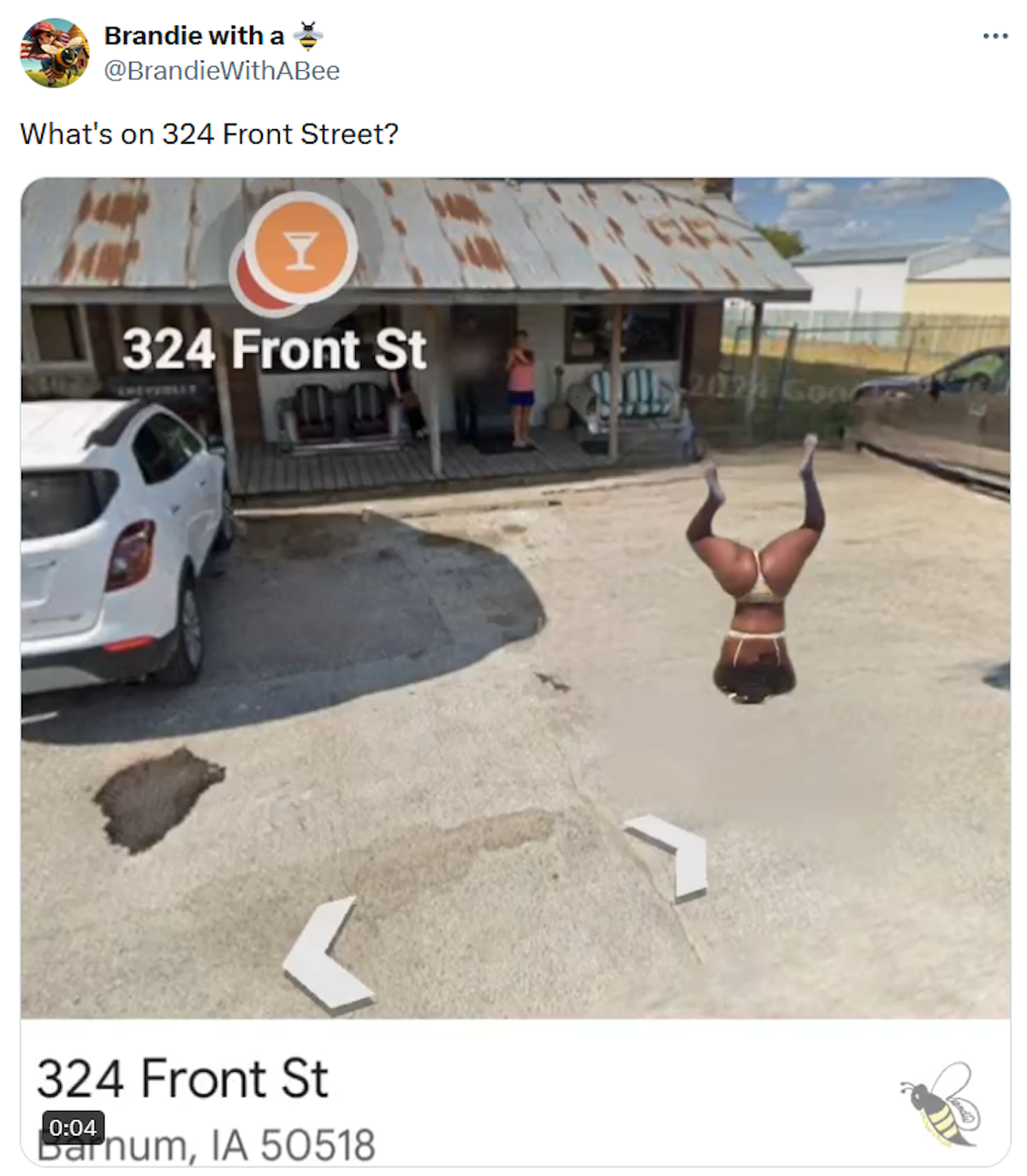 What's At 324 Front St Barnum Iowa? A Google Maps Flasher Goes Viral