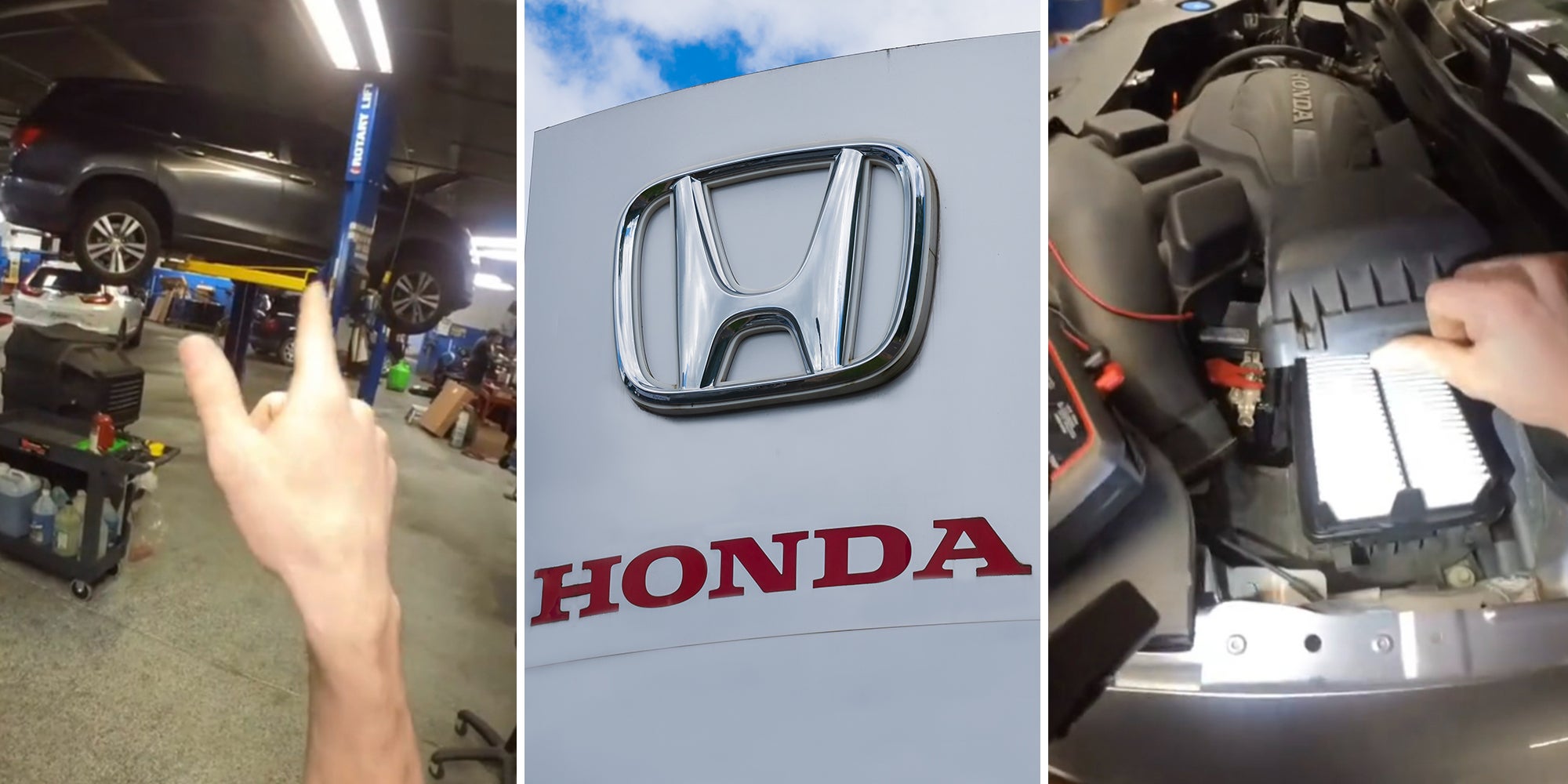 Honda mechanic shows just how poor a shape this Ridgeline is in