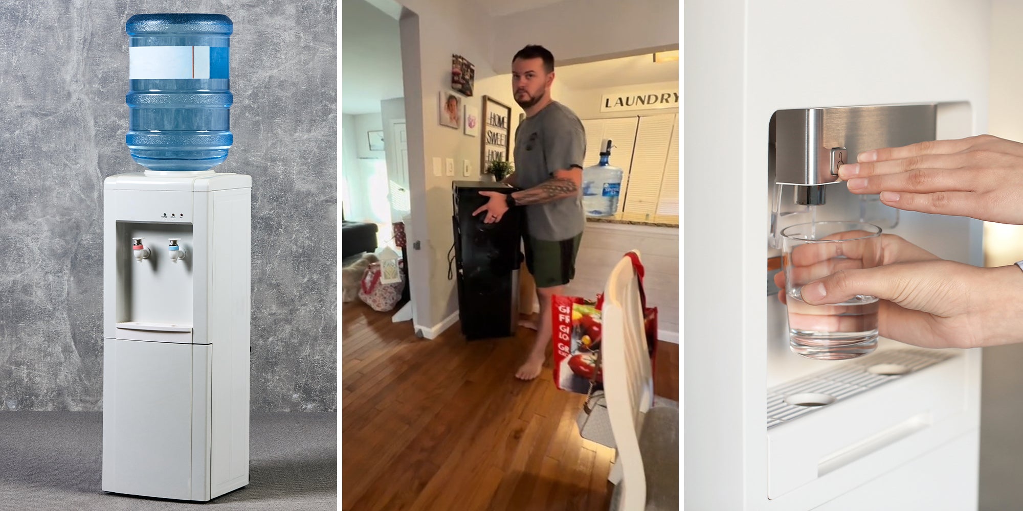 Woman can’t believe what she finds in Primo water cooler