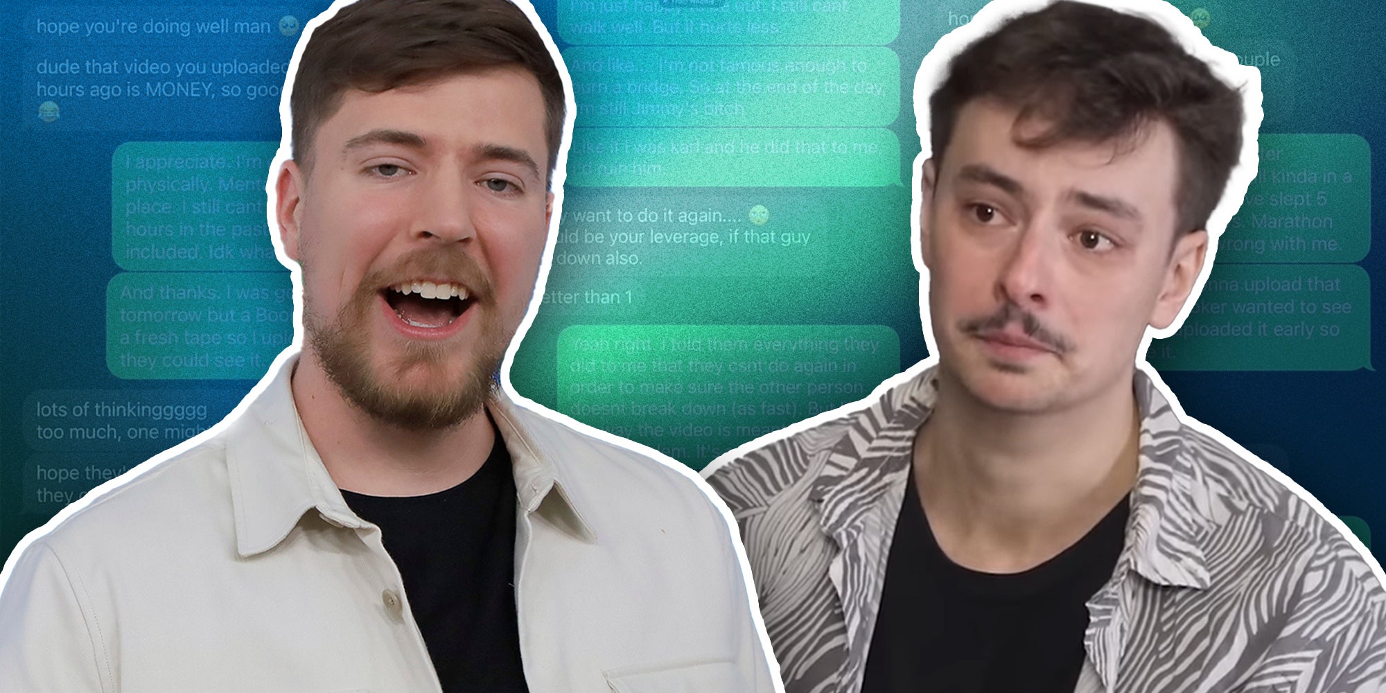 Why is Mr. Beast being accused of violating the Geneva Convention?