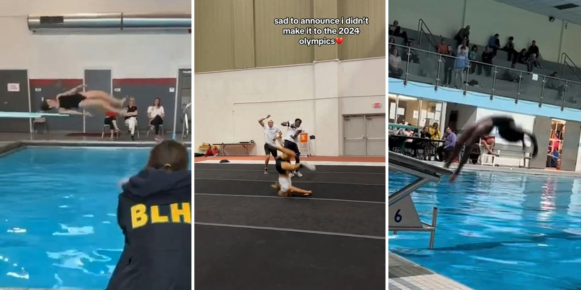 Athletes are sharing videos of why they won't be attending the Olympics