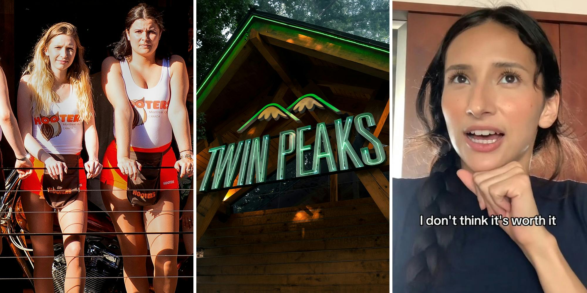 ‘I don’t think it’s worth it’: Woman shares the real reason she doesn’t like Hooters, Ojos Locos, and Twin Peaks