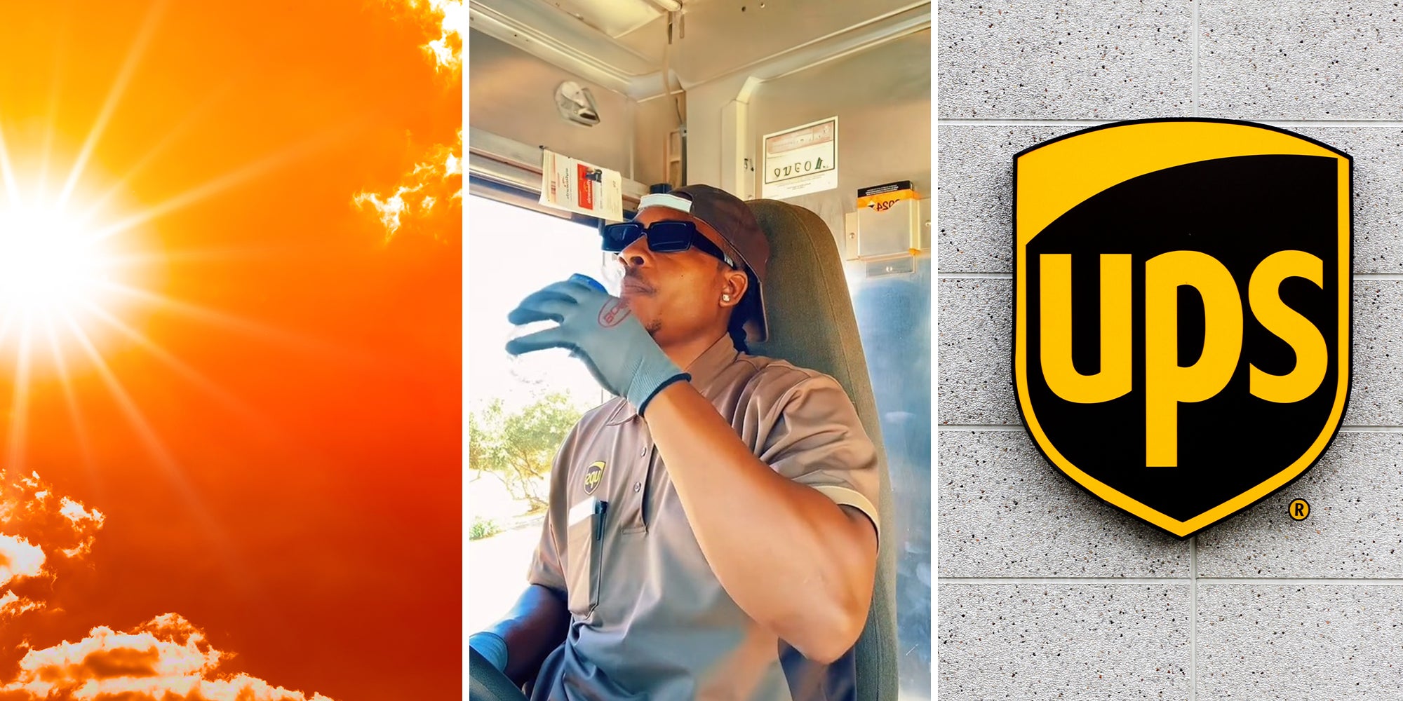 Delivery driver blasts UPS for no air conditioning during heat wave