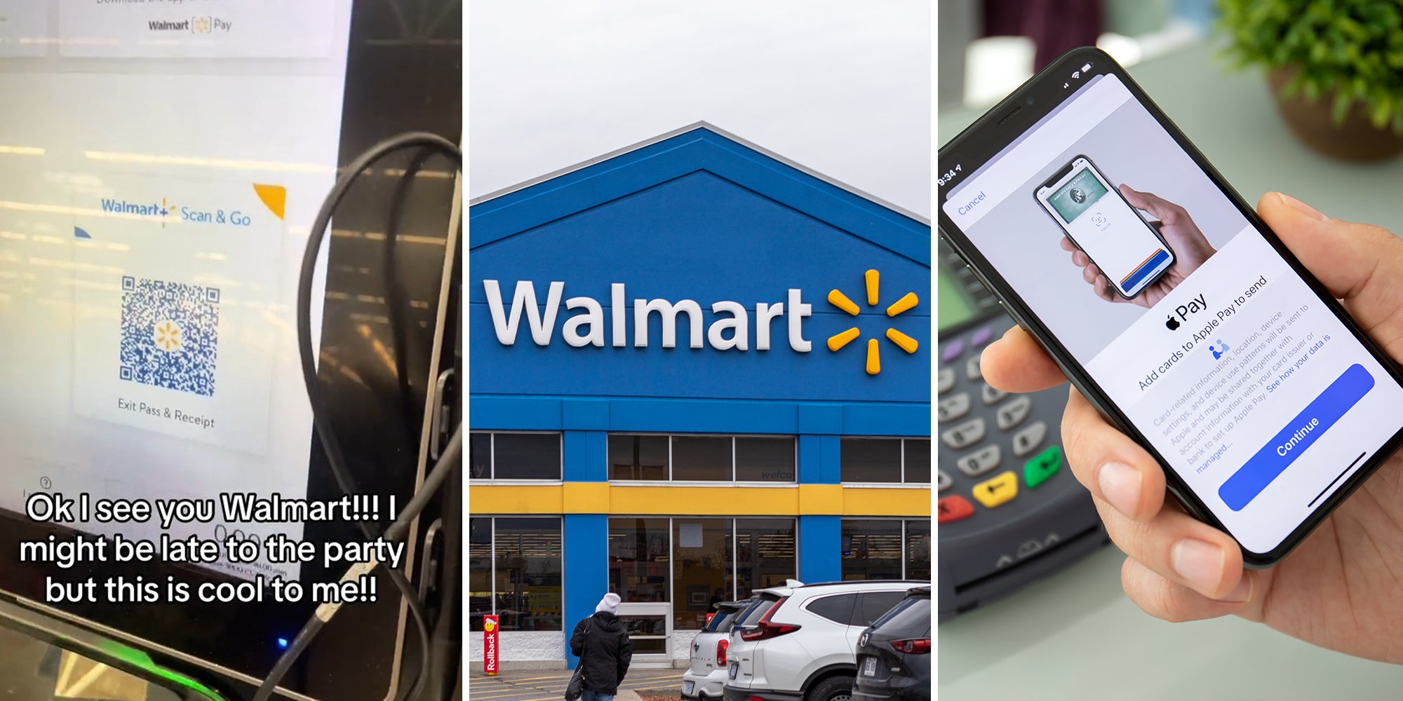 Can you pay at Walmart with your phone if you have Apple Pay?