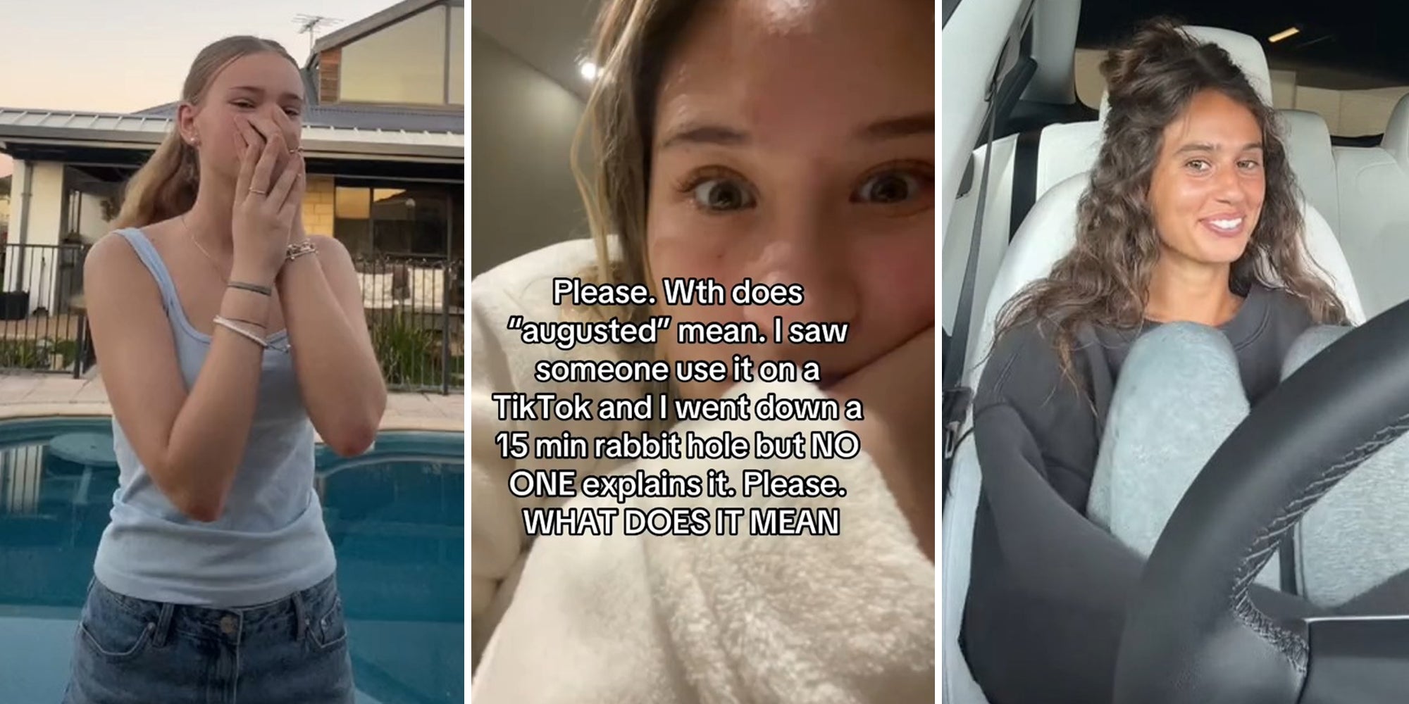 getting Augusted meaning