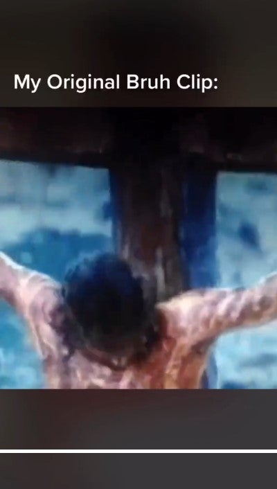 bruh meme passion of the christ