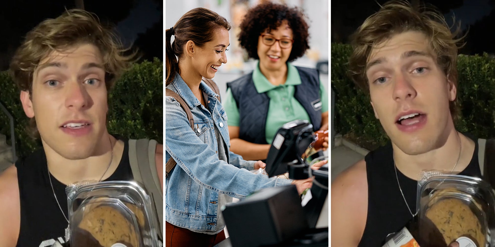 Man shares hack to input worker’s discount code at grocery checkout.