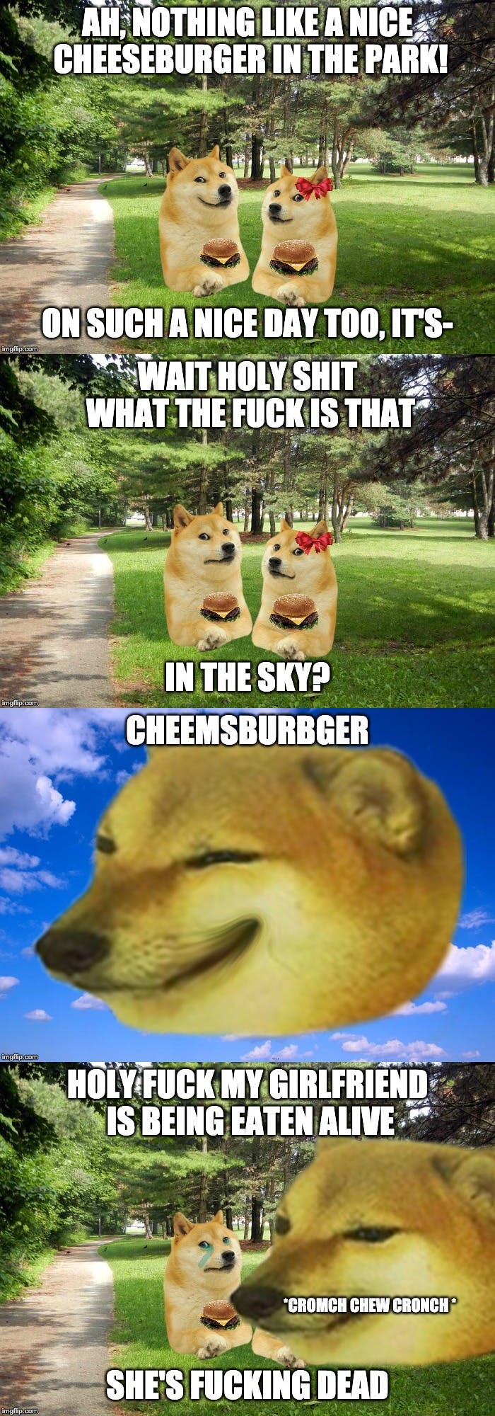 Cheems, The Doge Who Just Wanted A Cheemsburbger