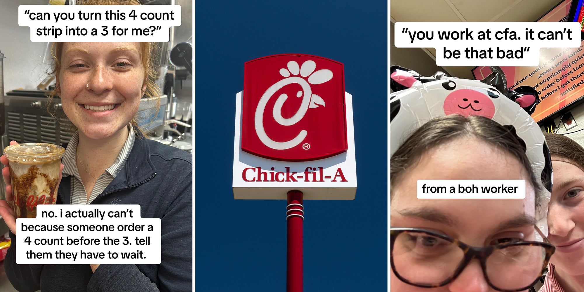 Chick-fil-A worker says customers ask for their sandwiches to be remade after ‘losing’ them